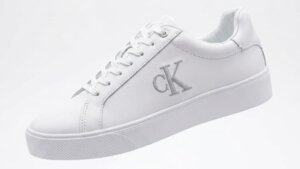Zapatilla CK White Silver