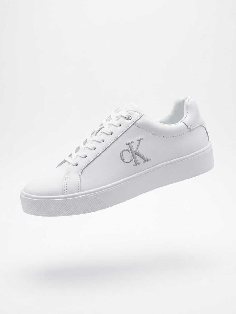 Zapatilla CK White Silver