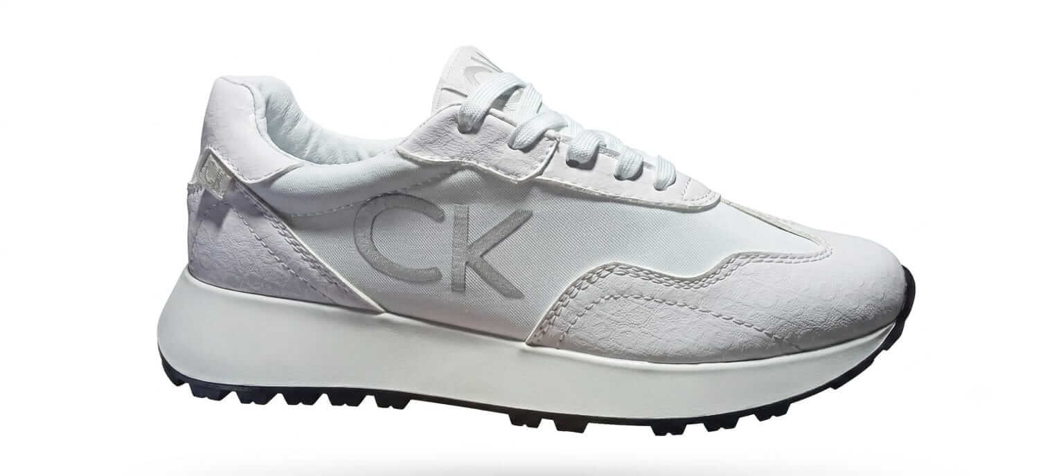 Zapatilla CK Runner Monogram White