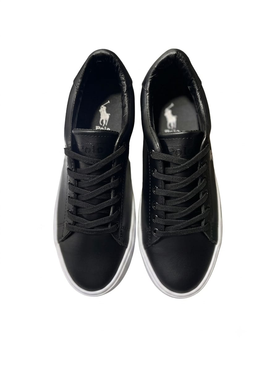 Zapatilla Casual Polo Black Icon - Image 3
