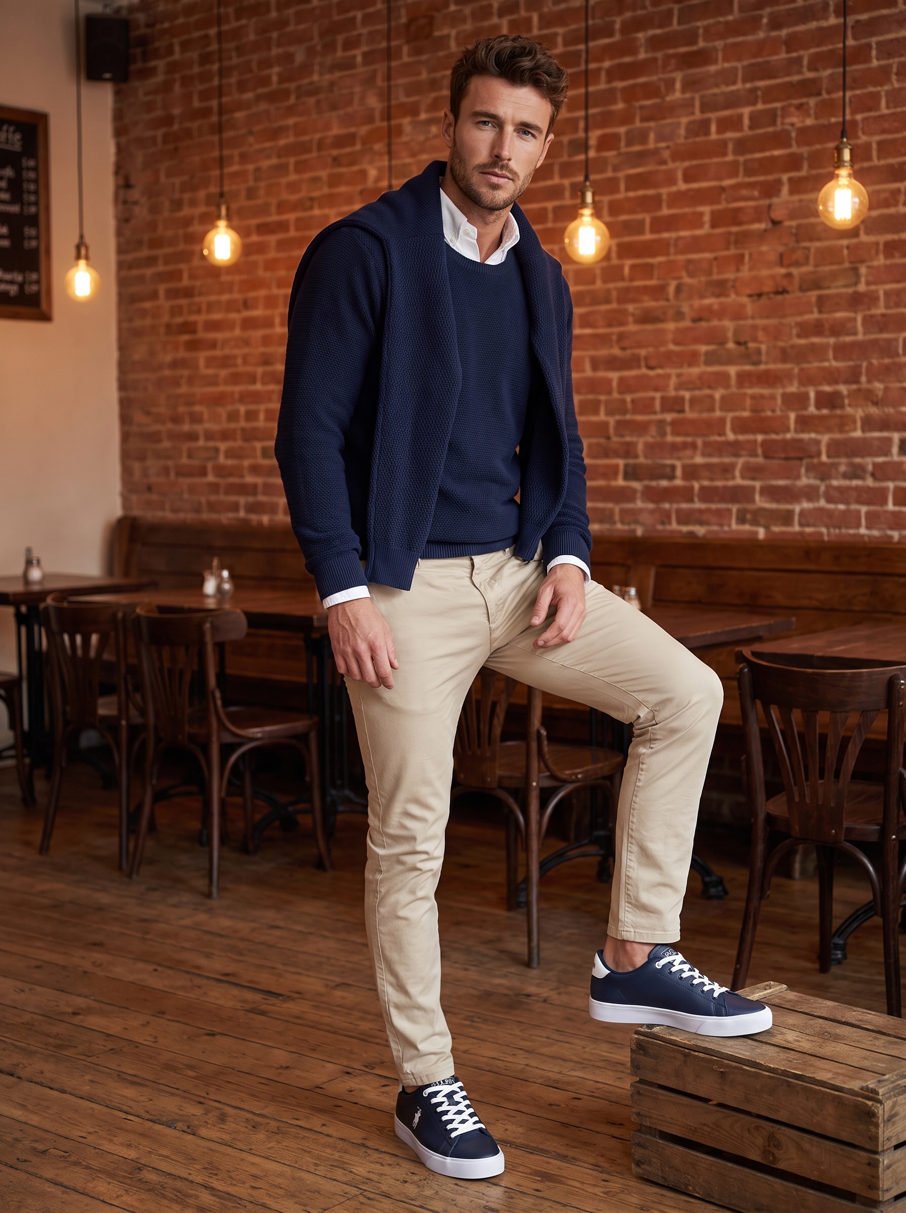Zapatilla Polo Navy Crest - Image 4