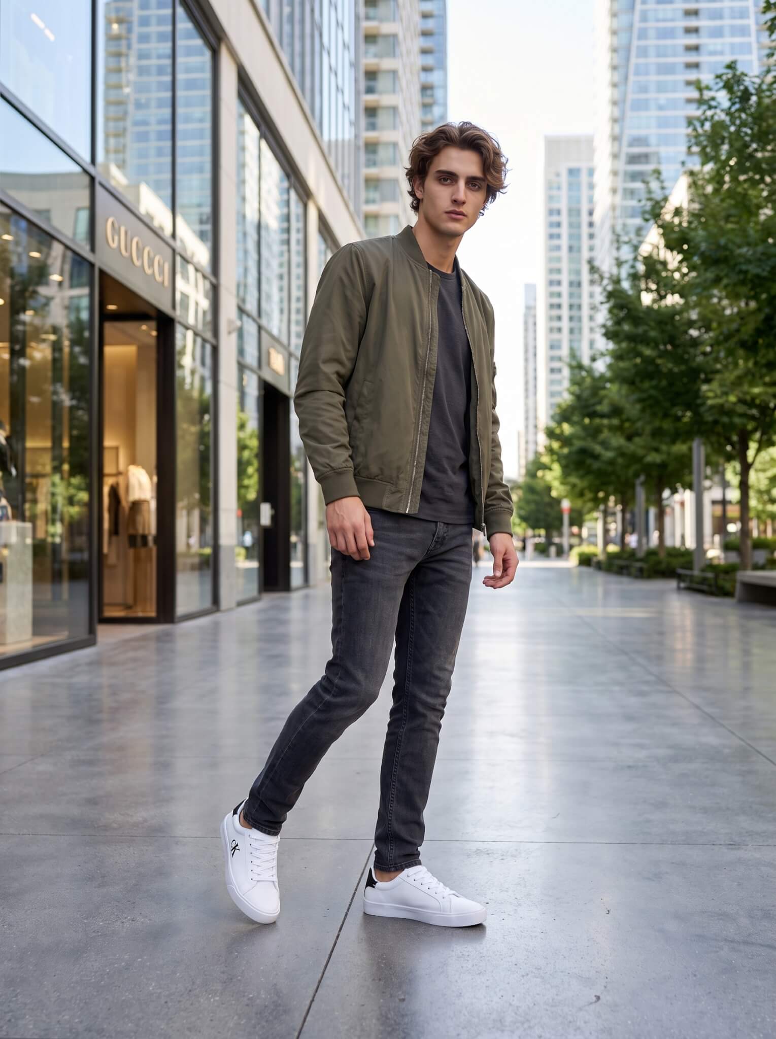 Zapatilla CK White Accent - Image 4